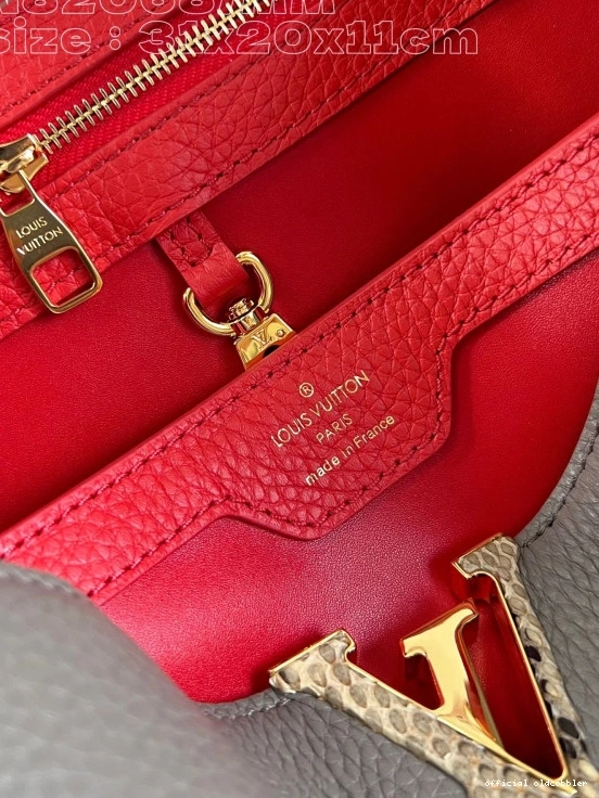 Official oldcobbler LOUIS CAPUCINES VUITTON BB-31.5*20*11CM 0802